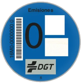 Distintivo ambiental DGT CERO emisiones